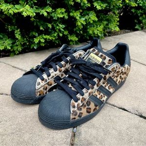 Adidas Originals Wraps Superstar Sneaker in Leopard Print